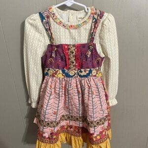 Matilda Jane Kira Knot dress and shirt 2T